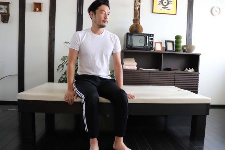 布団、ベッドからの立ち上がり方手順4