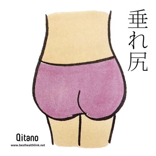 垂れ尻タイプ
