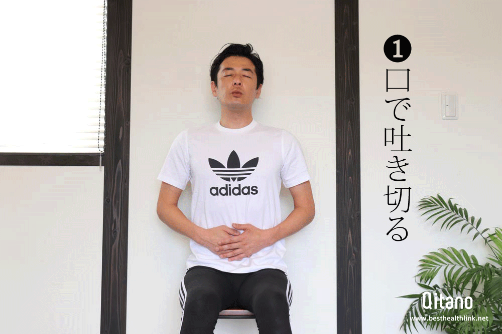 美腹呼吸