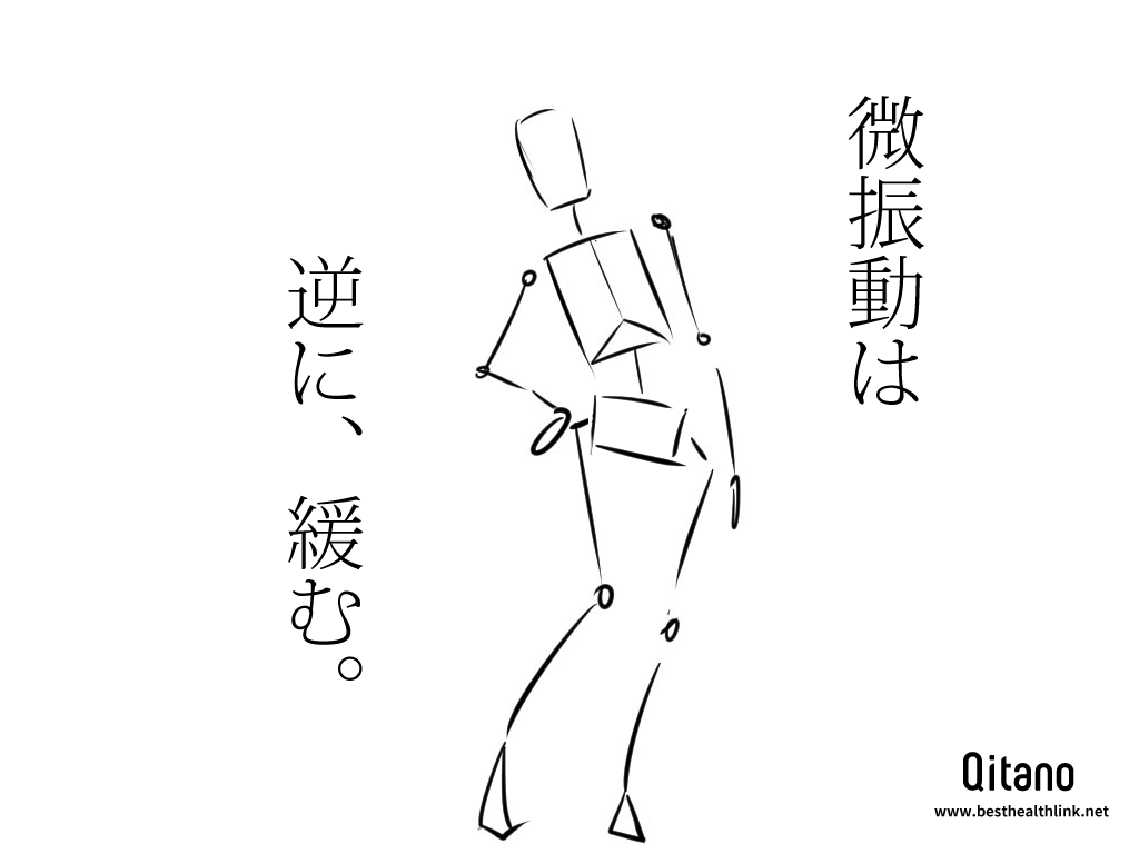 微振動は骨盤全体を緩ませる